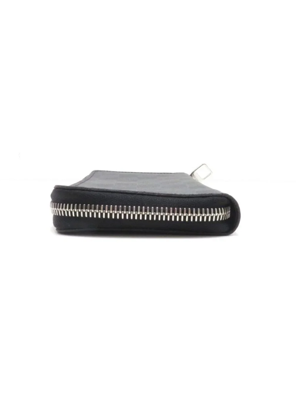 Louis Vuitton Zippy Wallet Vertical Damier Graphite Canvas Black